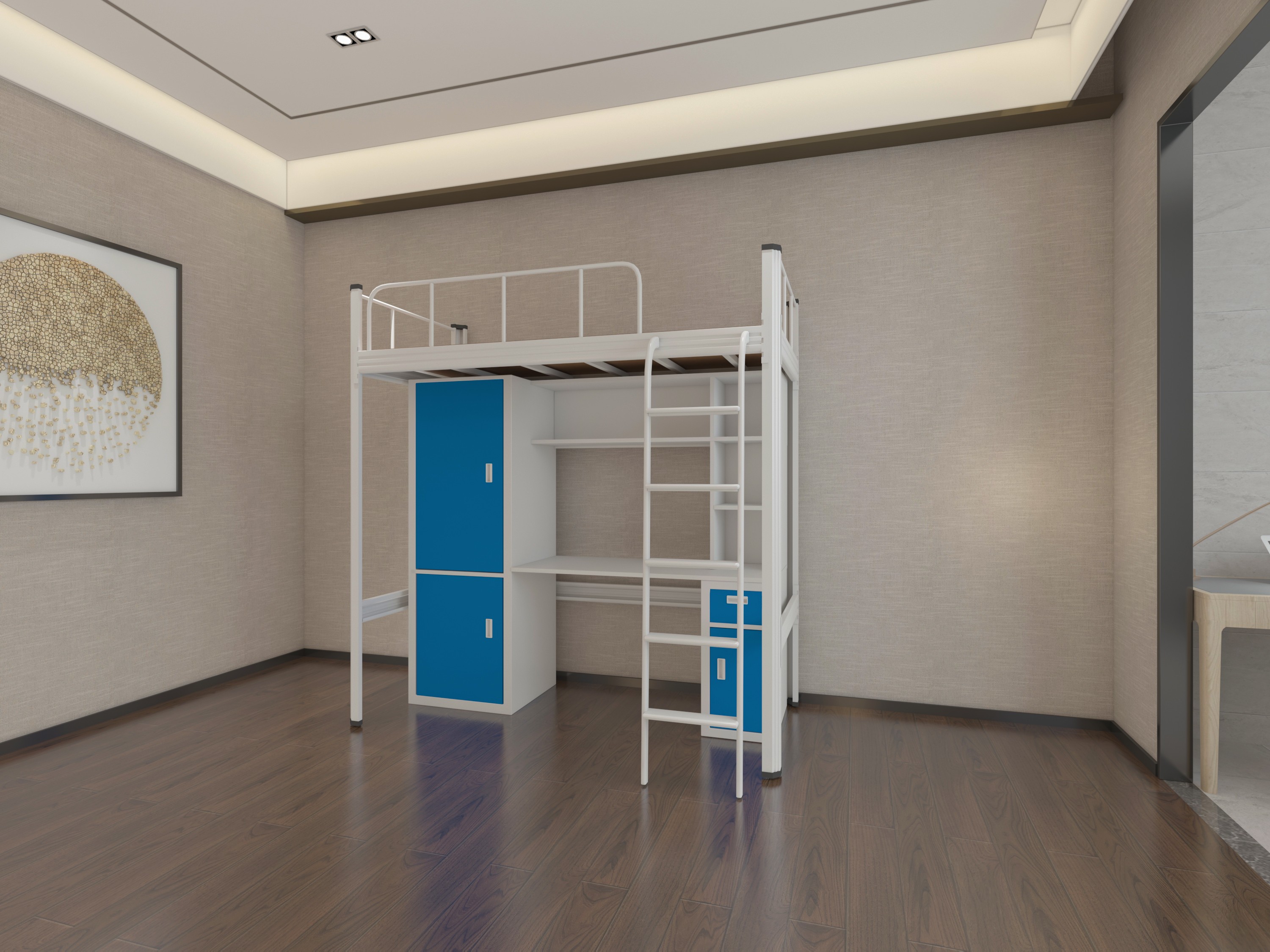 学校单体公寓床 宿舍公寓床厂家批发