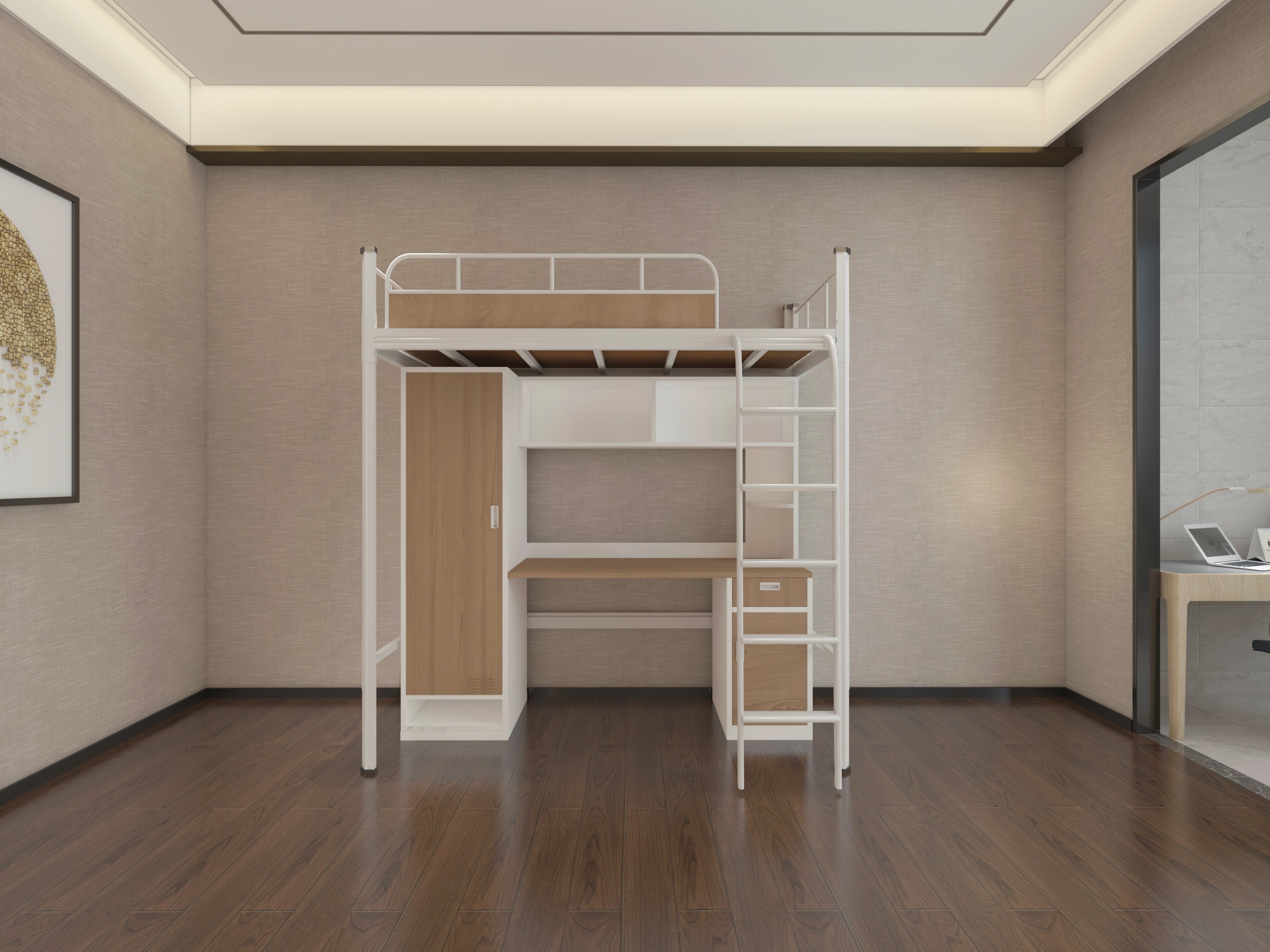 单体公寓床 专业公寓床图片大全