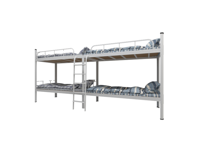 惠州带蚊帐的双层铁床 定做双层铁床国标