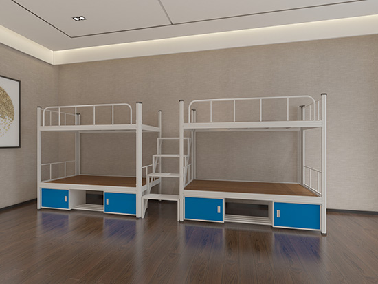 定制加工上下铺铁床供应