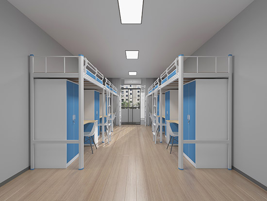 学生宿舍公寓床设计图片