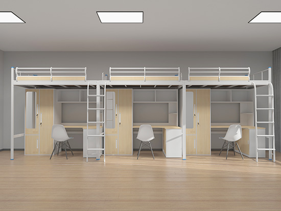 学生宿舍单人公寓床图片及价格