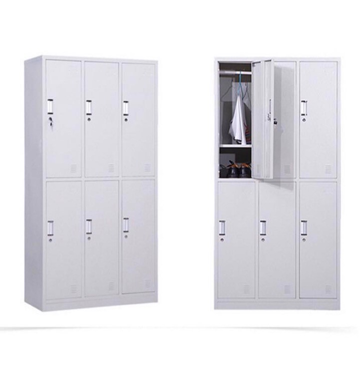 公寓床配置六门更衣柜