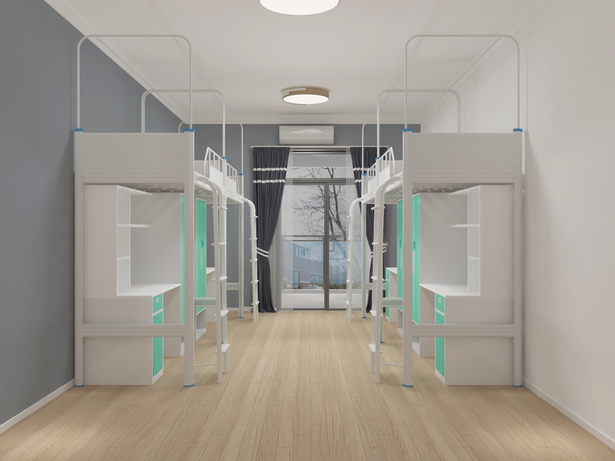 公寓床学校 钢制公寓床厂