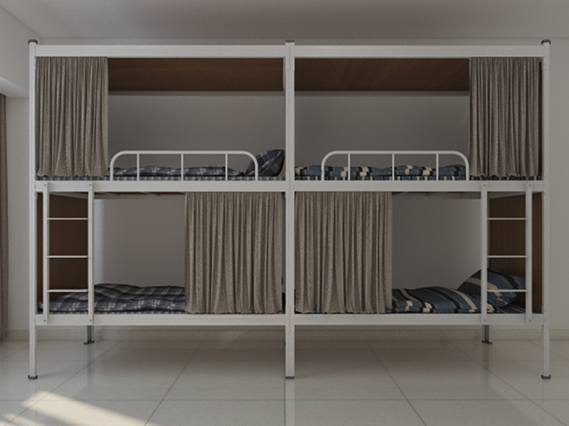 上下铺双层铁床