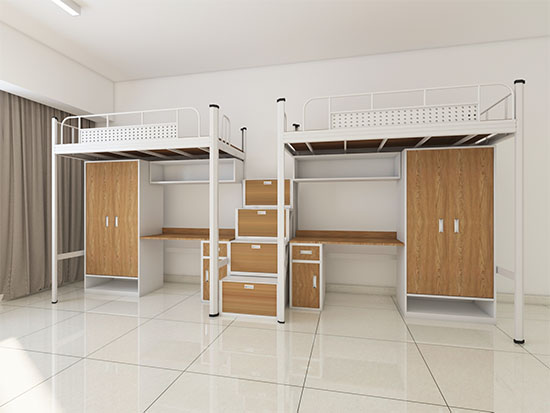 单人铁床上下铺怎么设计