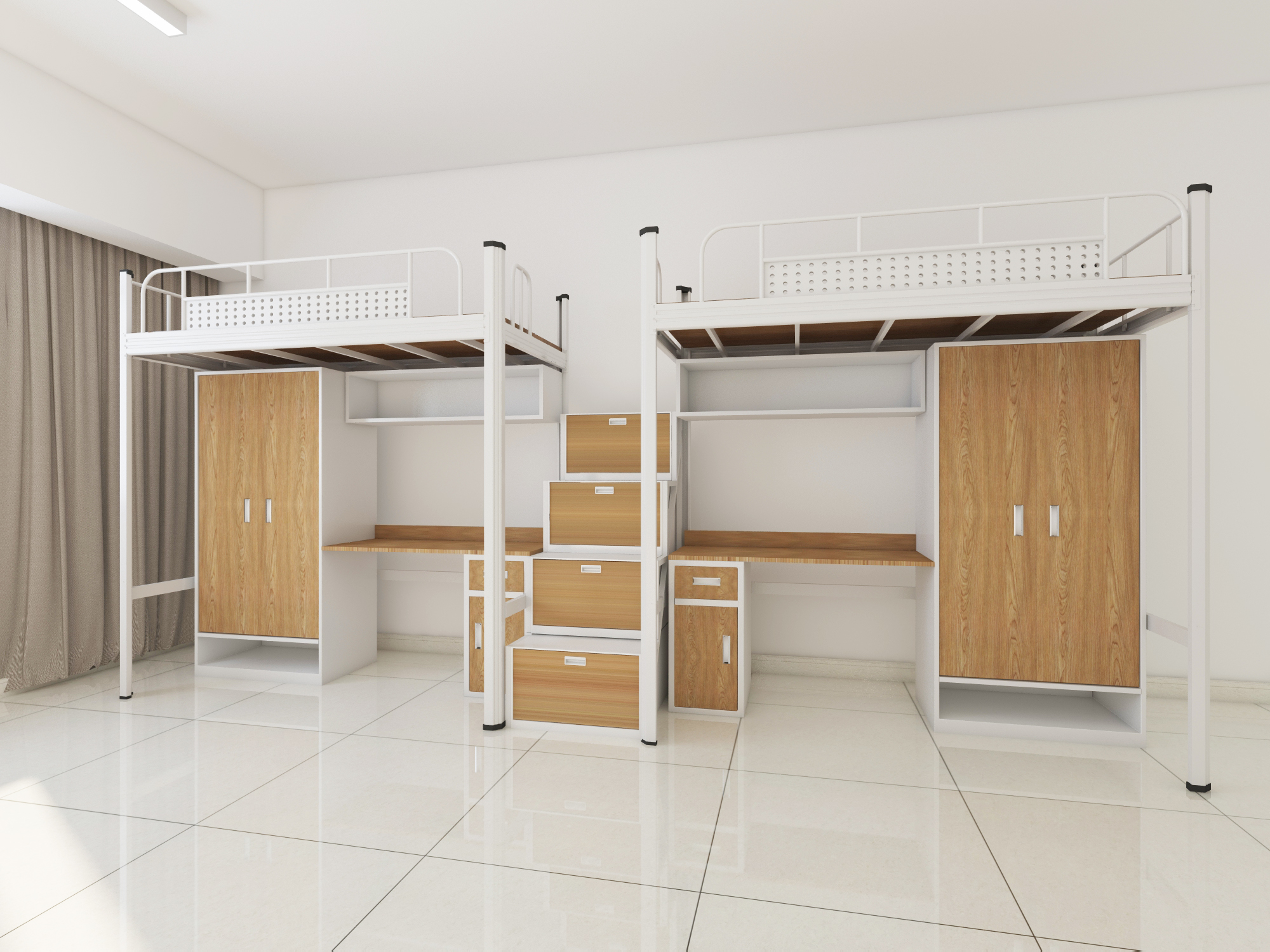 孩子们睡双层公寓床安全吗？