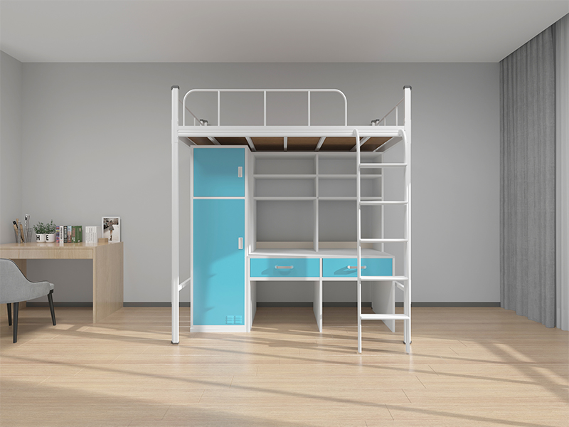 钢木结构的双层铁床是否更耐用？