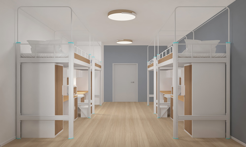 双层铁床有哪些节省空间的设计