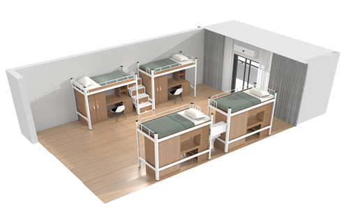 上下铺铁床生产厂家可以批发床吗？