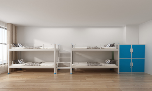 宿舍双层铁床多少钱？