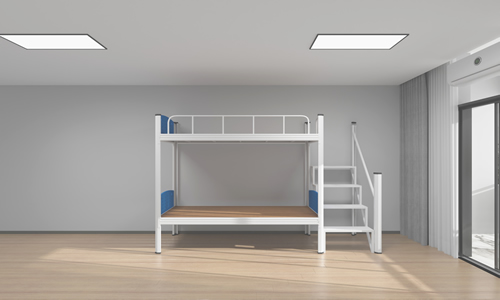 哪里有宿舍双层铁床厂家？