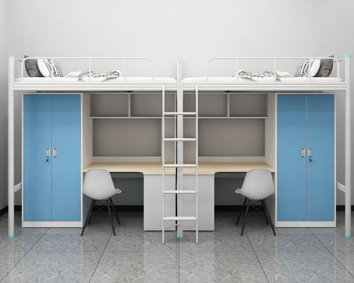 哪里有工地双层铁床批发？