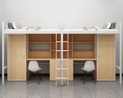 校园上下铺铁床是多宽的？