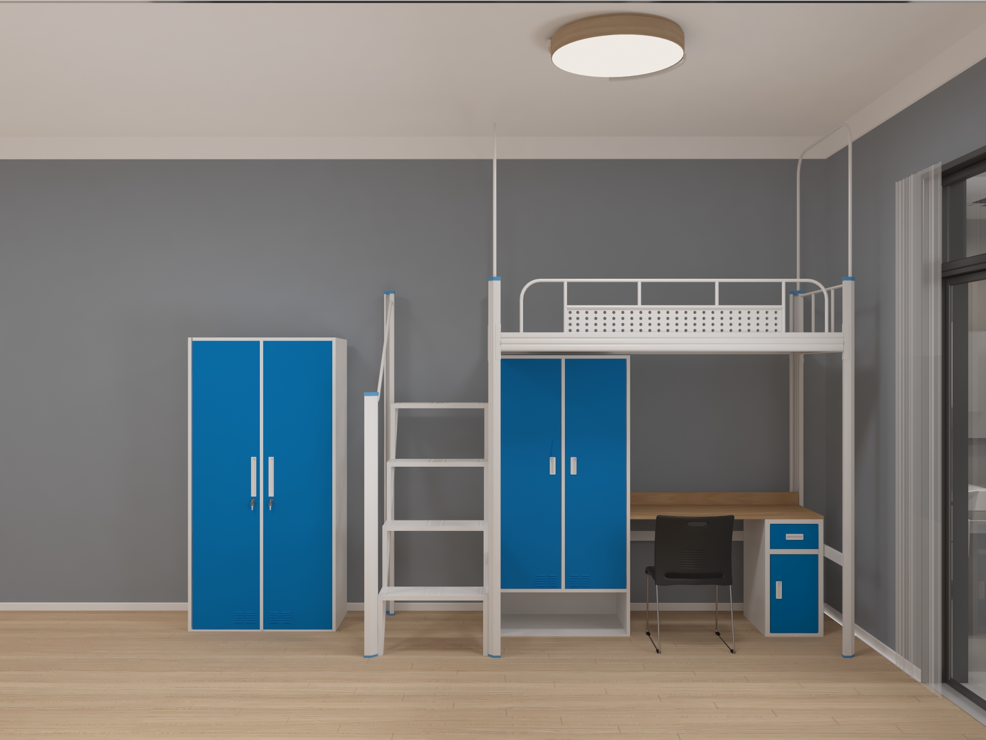 定制公寓床 公寓床铁床厂