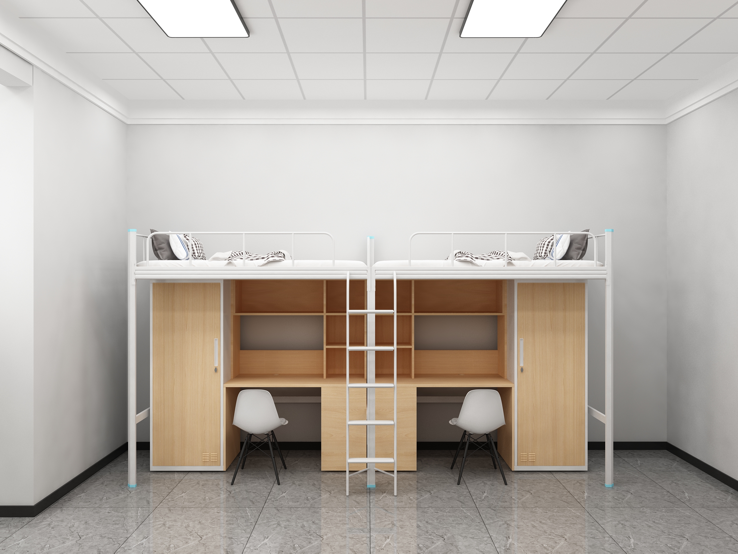 公寓床生产商 双层床公寓床