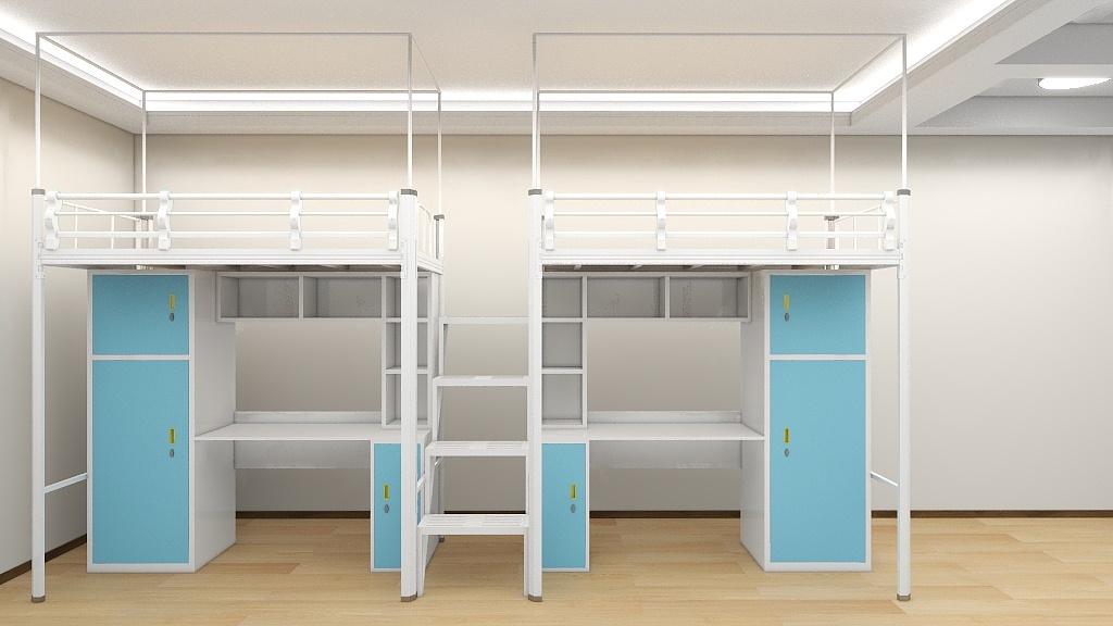 铁架床安装图片大全