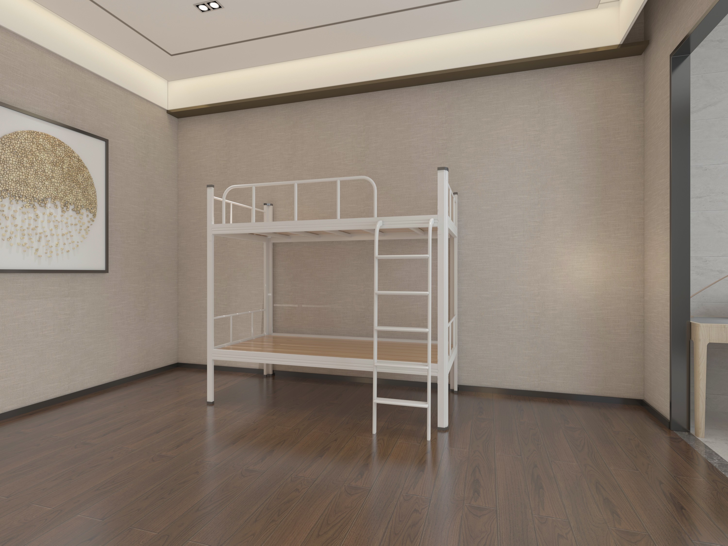 铁架床上下 铁架单层床 铁架床单层