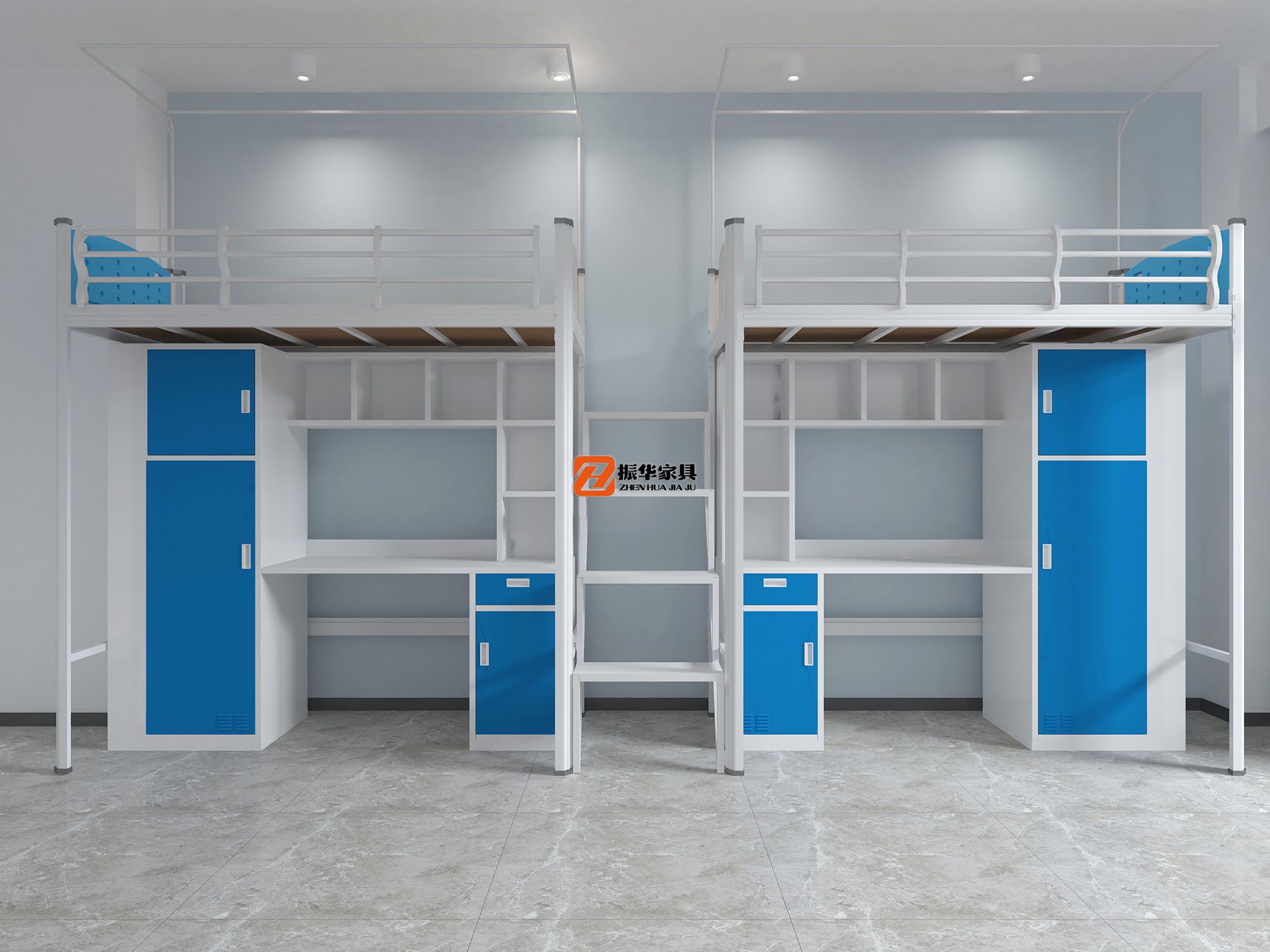 宿舍连体床价格